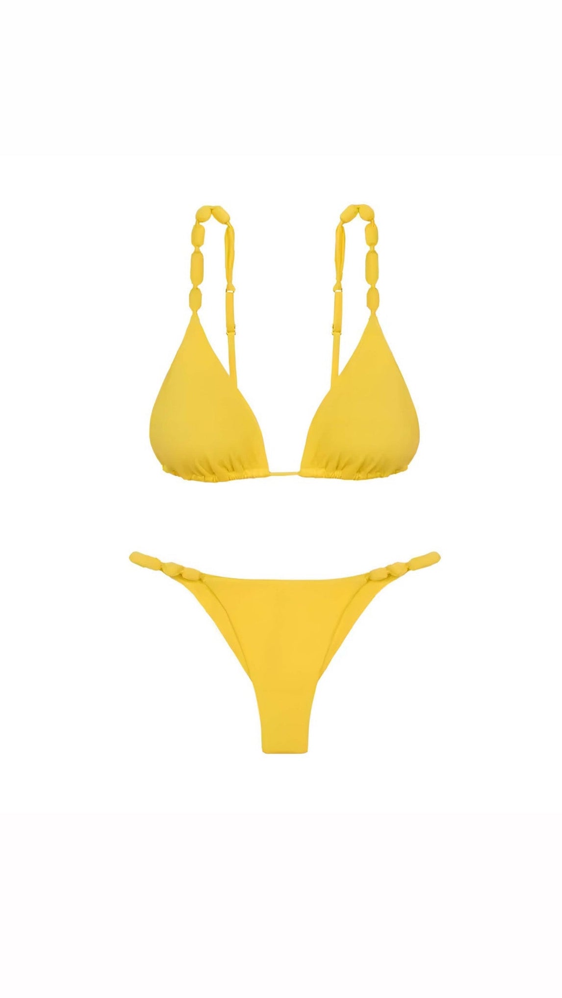 Golden Daze – Bikini Maxi Skirt Set in Yellow