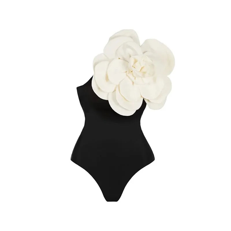 Floral Ruffled Bikini Swimsuit